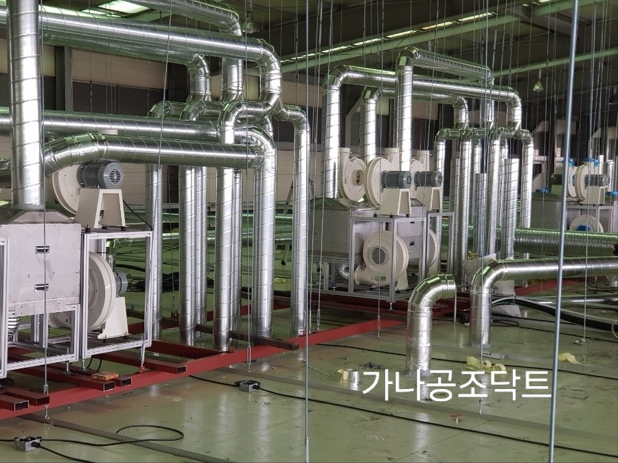 대형 스파이럴 닥트